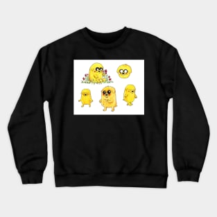 Cute Jakey doodles Crewneck Sweatshirt